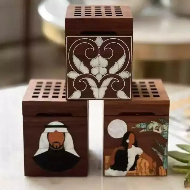 Ramadan Mubarak Wooden Box — Handcrafted Export Product by NXTGENEXPORTS, Moradabad